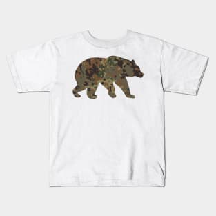 Flecktarn Bear Kids T-Shirt